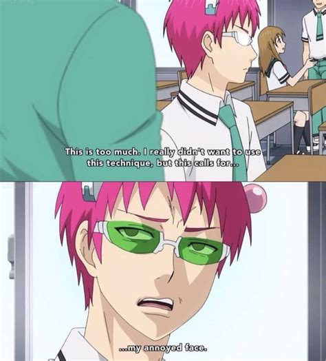 k k expressive saiki moments are one of the best moments of this series. . Saiki k memes